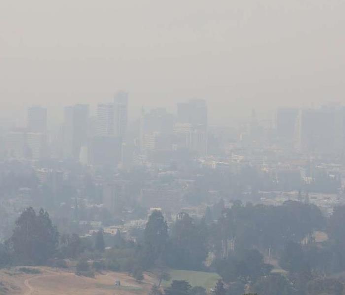 Smoke can reduce Visibility & hold toxins 