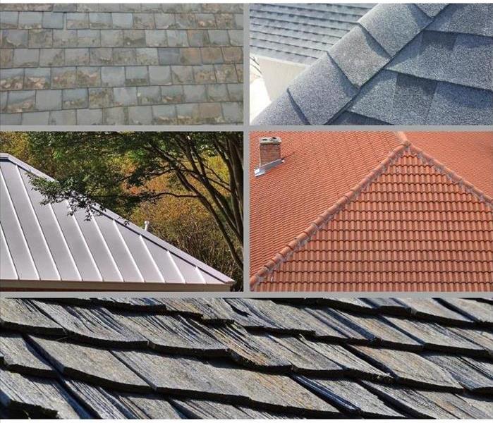 What is your roof made out of; images of different types of roofs 